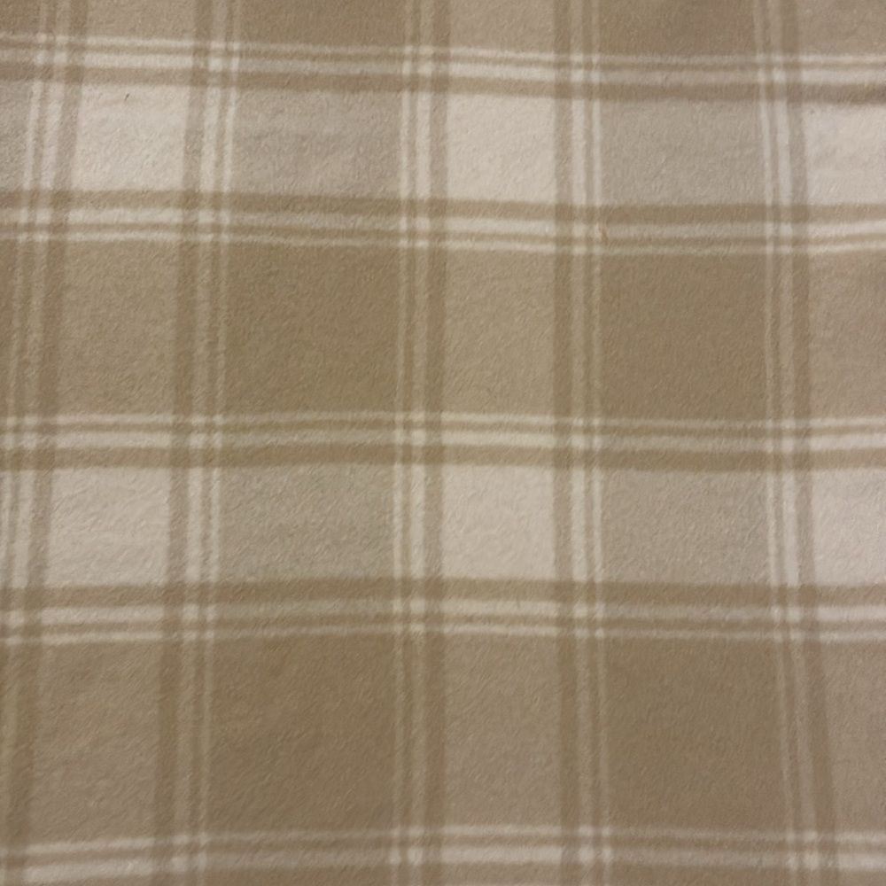Zoeppritz Cashmere 50% cashmere/50% virgin wool plaid blanket 42x60 inches - Picture 2 of 6